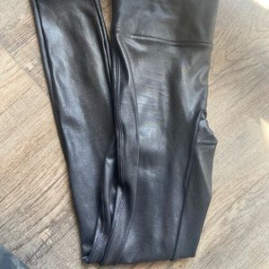 Spanx Faux Leather Leggings